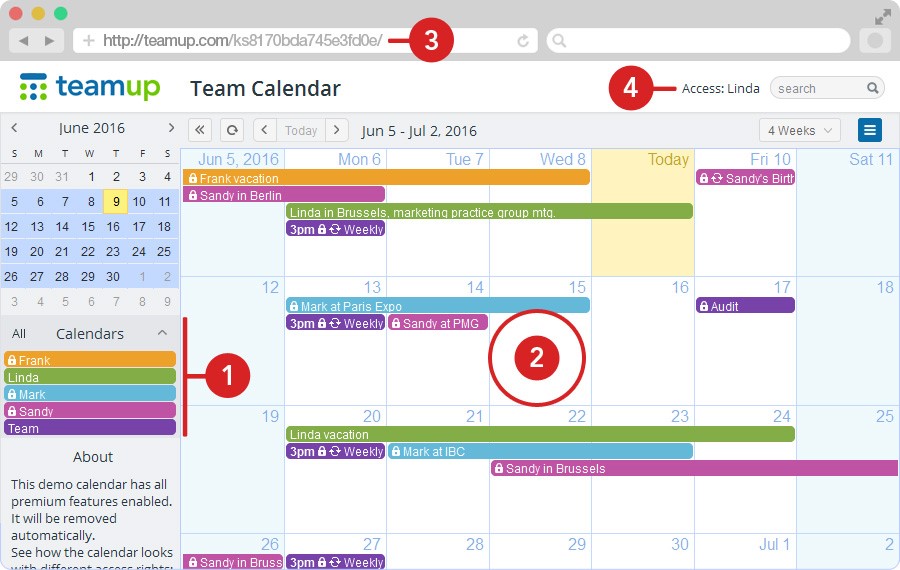 How Teamup Is Different Teamup Calendar Shared Online Calendar For 