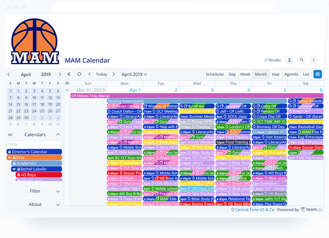 Homepage Teamup Calendar for teams Get organized. Schedule easily