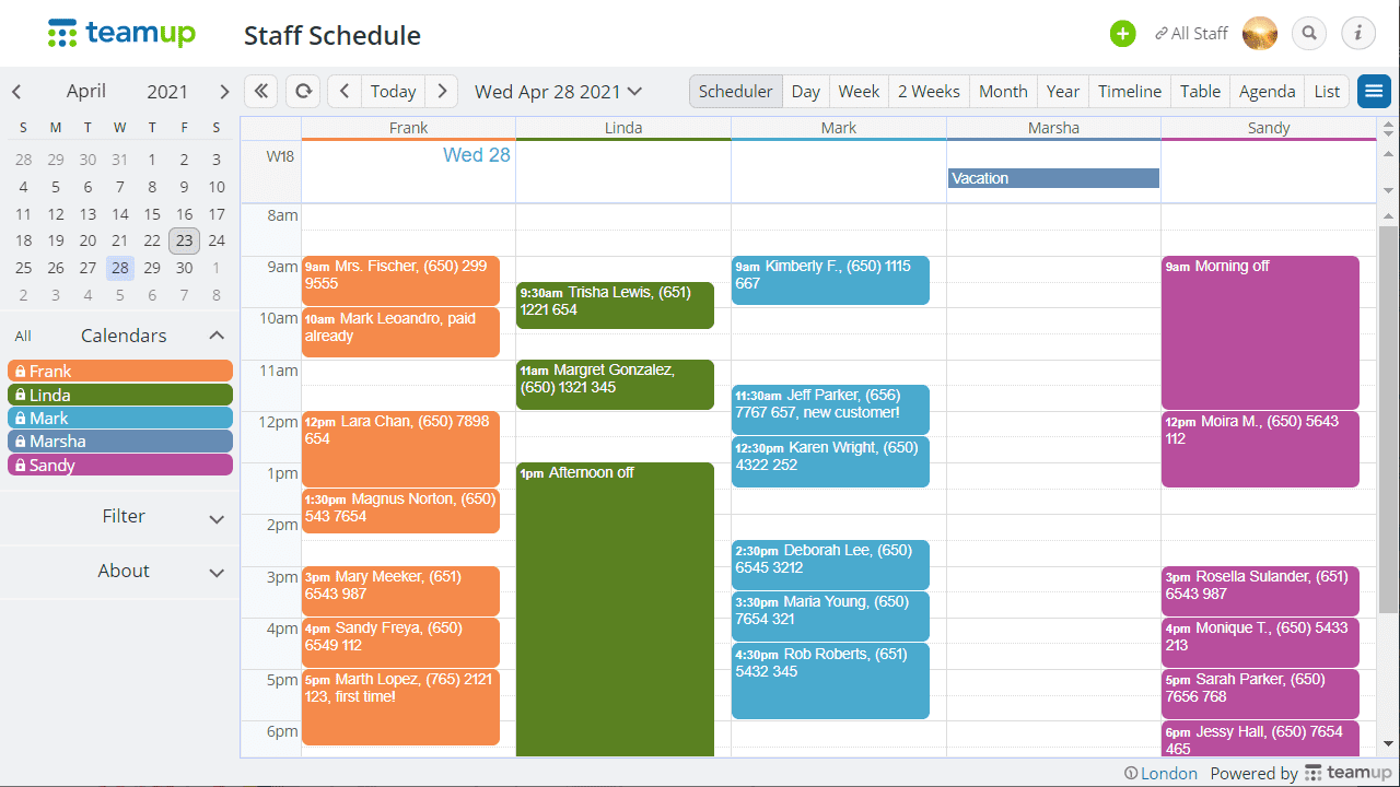 Getting Started Teamup Calendar Get organized. Gain clarity. See