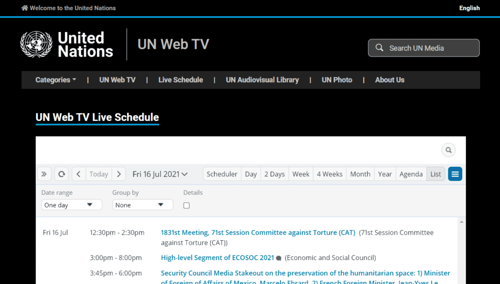 Customizable shared calendar for business