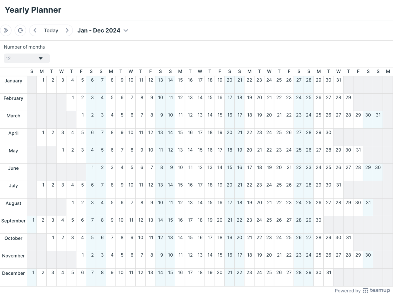 Free Yearly Calendar Templates