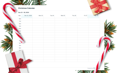 Free Printable Holiday Calendars and Planners for 2024