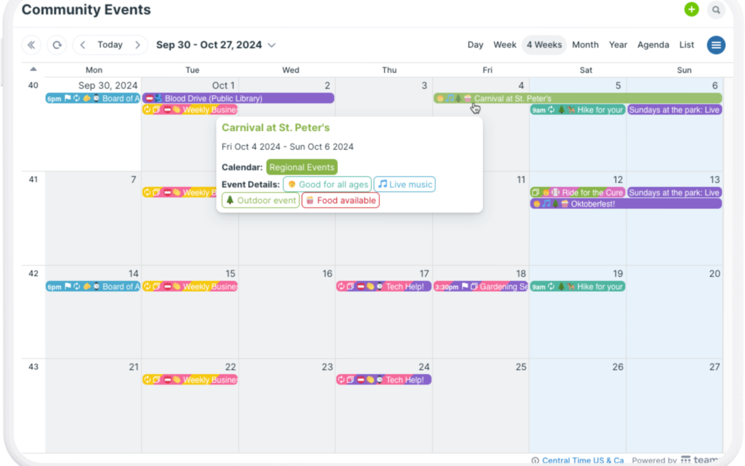 Tips for Sharing a Group Calendar on Facebook
