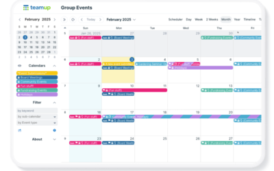 Let Group Members Submit Events to a Shared Calendar