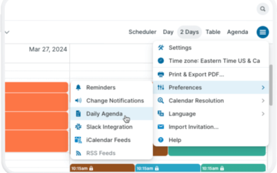 Get an Daily Email Reminder on Staff Availability