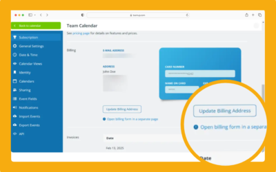 How to Update Billing Details