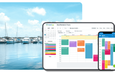 Ditching Paper & Spreadsheets: Teamup for Booking Boat Rentals