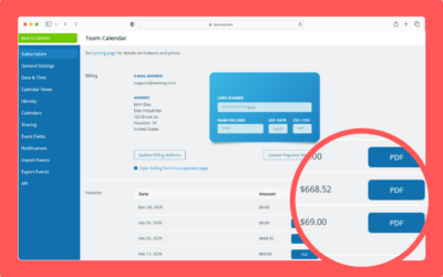 Access Billing History and Download Invoices