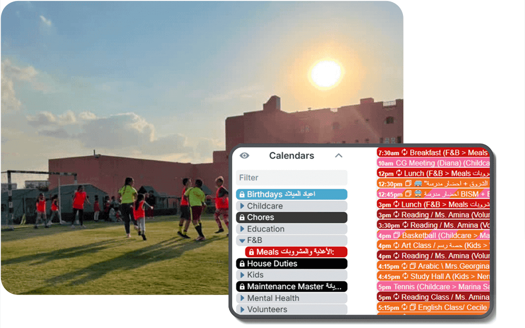 Bringing Clarity to Complex Schedules at a Children’s Home