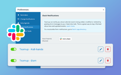 Experience the Enhanced Teamup + Slack Integration