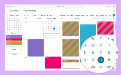 Shortcuts for Entering Calendar Data