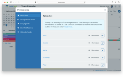 Get Automatic Event Reminders for All Events