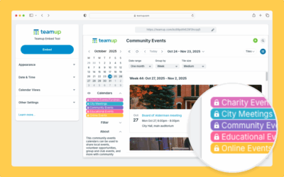 Create a Secure Calendar Link for Embedding
