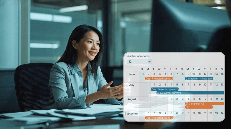 Plan Ahead with Calendar Visibility Built for Annual Operations