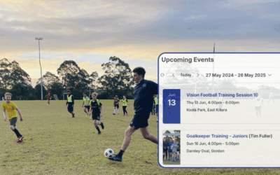 Simplify Football Club Scheduling with an Embedded Calendar