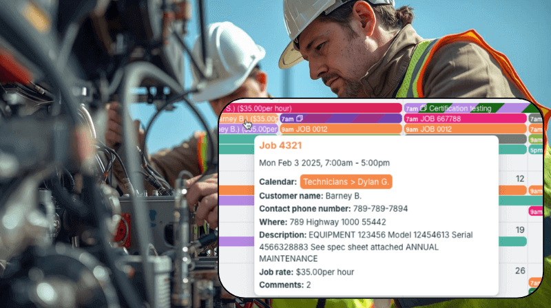 Header simplified scheduling operations