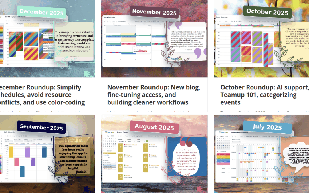 Monthly Roundups – 2025 and earlier