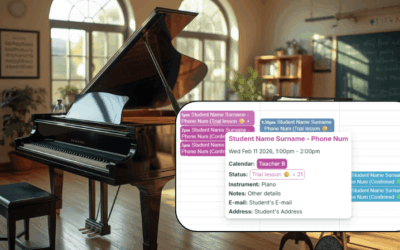 A Complete Overview of Your Teachers’ Schedules for Music Schools