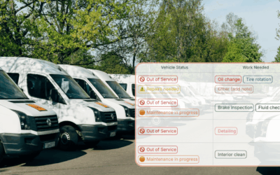 Coordinate Fleet Dispatch and Vehicle Maintenance with a Shared Calendar