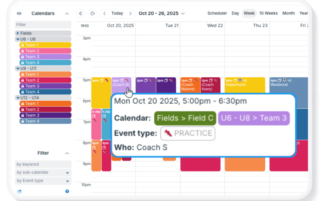 3 Ways to Identify Event Involvement on a Shared Calendar