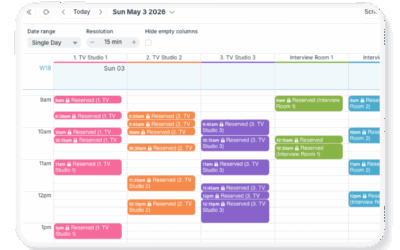 Manage Short-Term, Granular Bookings in Scheduler View