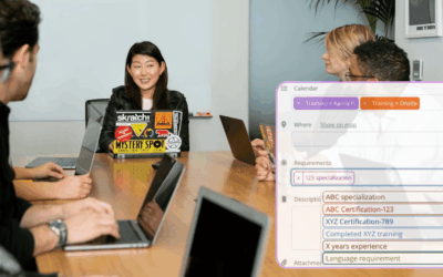A Unified Scheduling Calendar to Assign Workforce Trainers
