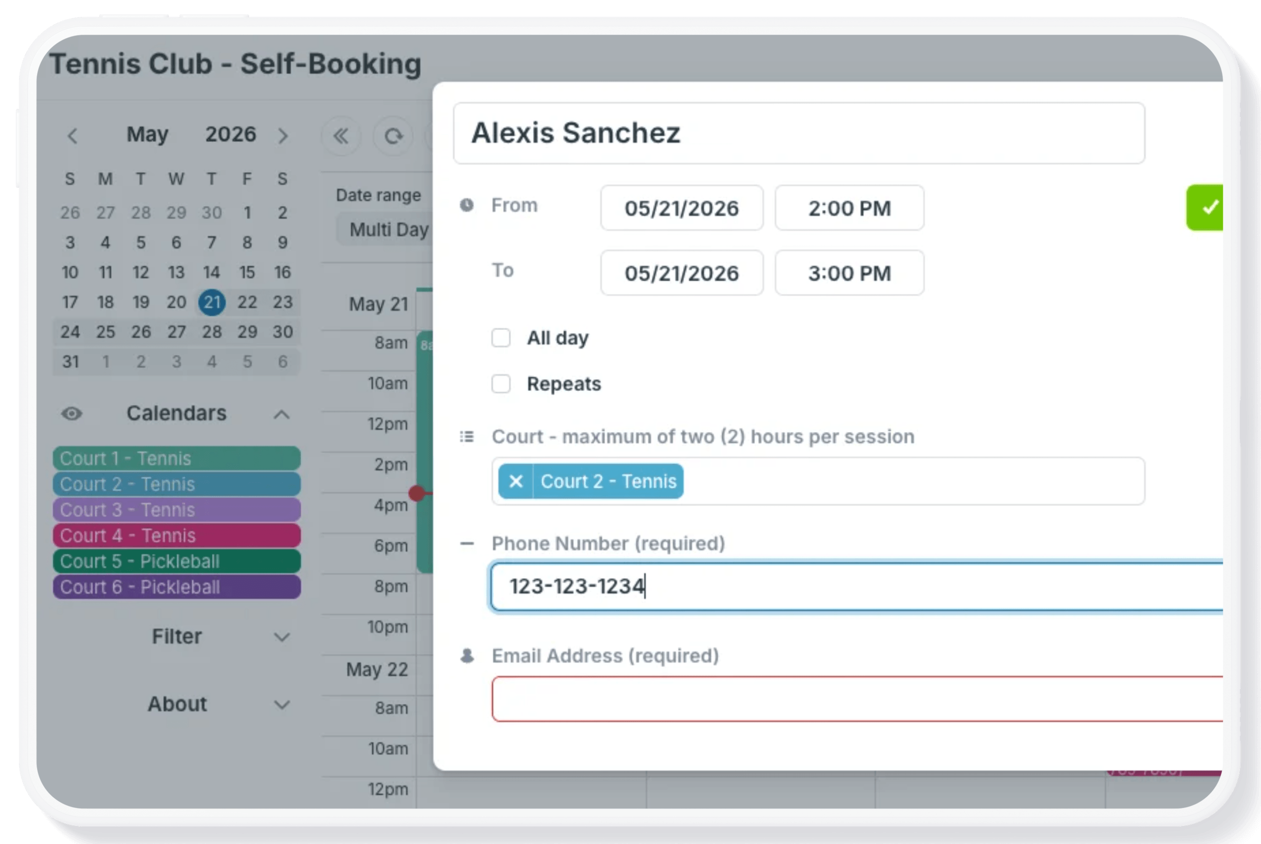 260521tu-two self booking methods