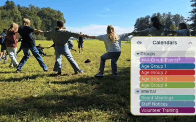 Coordinating a Volunteer Organization with Multiple Youth Groups in One Shared Calendar
