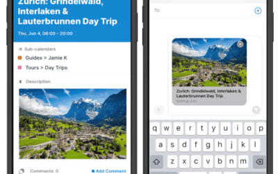 Share a Calendar Event with Others Using the Teamup App