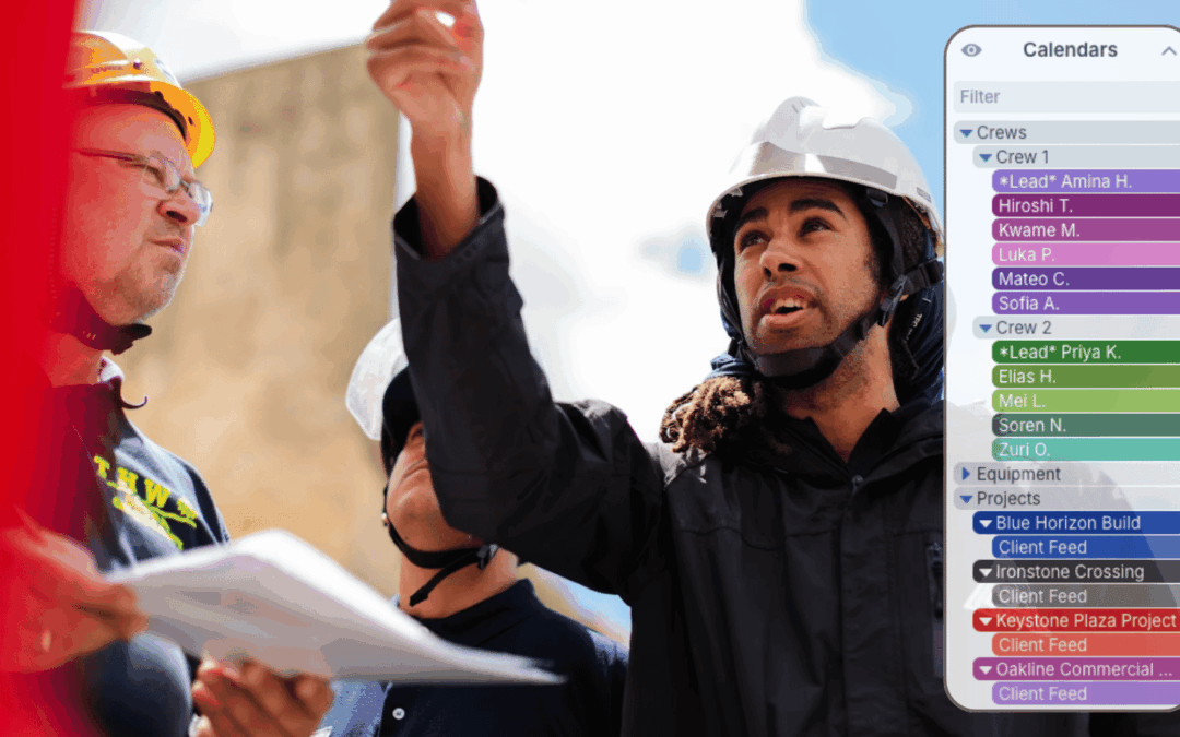 How to Set Up Role-Based Calendar Access for Construction Companies
