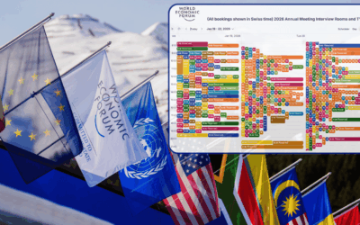 How Teamup Supports Media Bookings at World Economic Forum