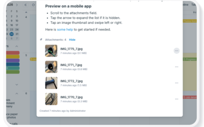 Keep Images and Documents Connected to Your Calendar