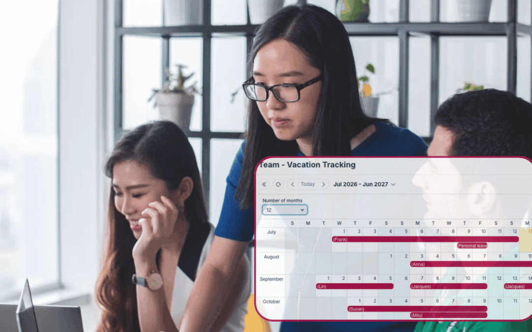 Ensure Staff Coverage with a Centralized Vacation Tracking Calendar