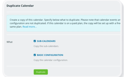 How to Use Your Calendar as a Template